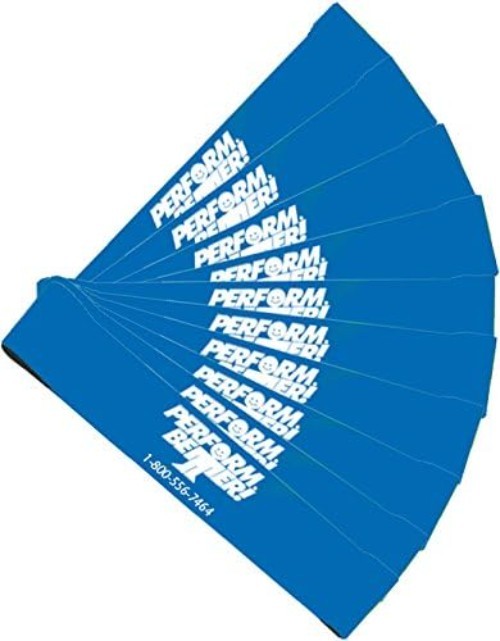 - Set Of 10 Heavy Resistance Loops In Blue