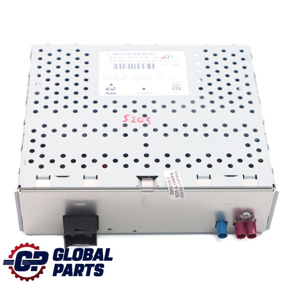 Módulo Mercedes S205 Maletero Trasero Sintonizador Radio Digital DAB A2229001408