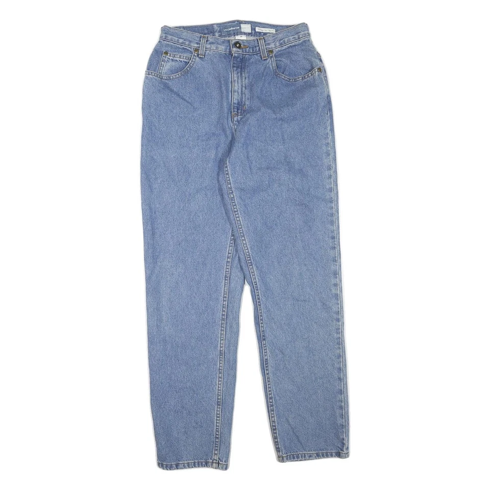 LIZ CLAIBORNE Femmes Jeans Bleu Standard Droit Clair W28 L30 Coupe Classique - Photo 1/4