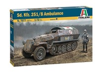 Italeri 7077 - 1/72 Wwii Sd.Kfz. 251/8 Ambulance - Neu