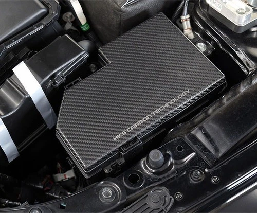 HKS CARBON FUSE BOX COVER FOR HONDA CIVIC TYPE R FL5 K20C 70026-AH014