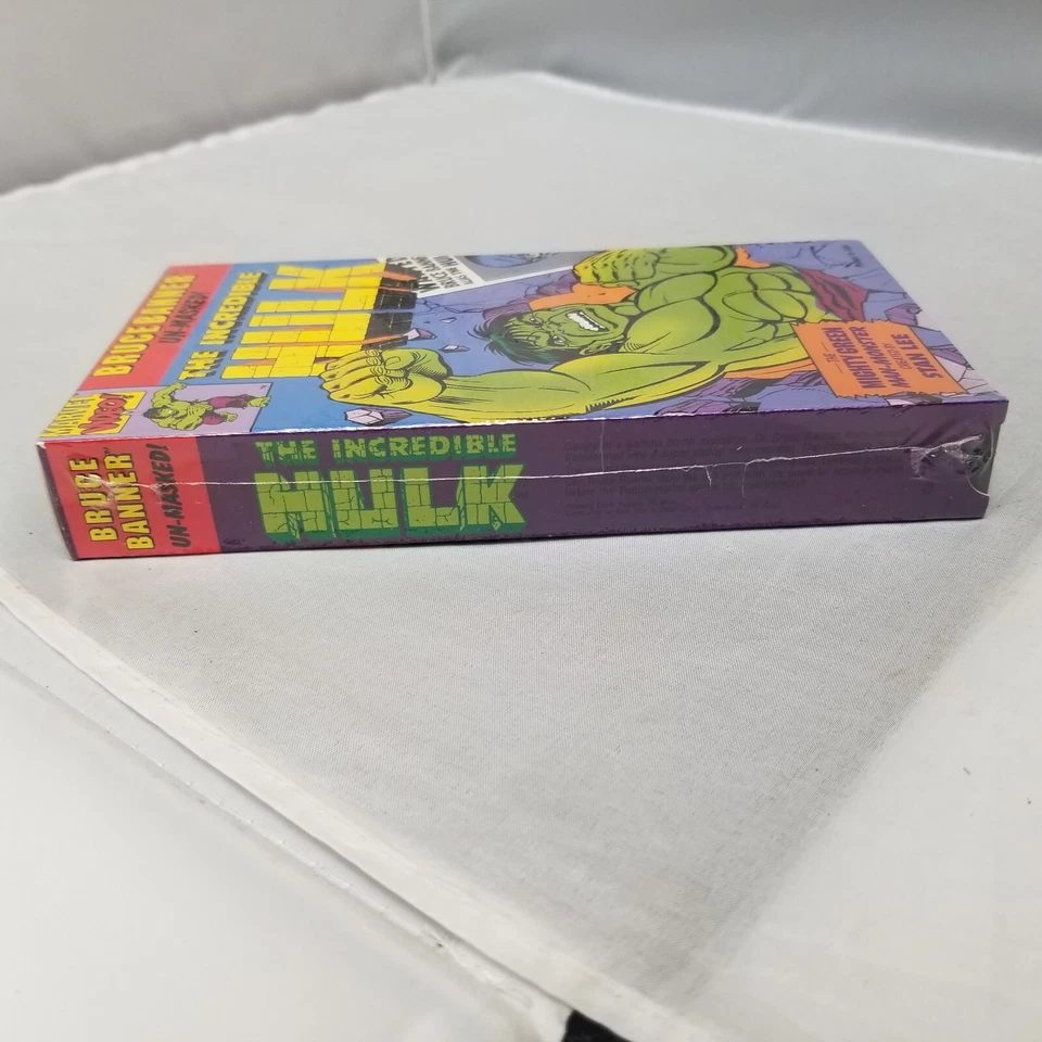 Amazing Spider-Man Dr. Doom Master of the World The Incredible Hulk VHS, 1991 - Image 4 of 4