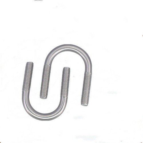 Stainless Steel U-Bolt Clamps (Bügelschrauben) – M6 M8 M10 M12 Sizes, Round Head