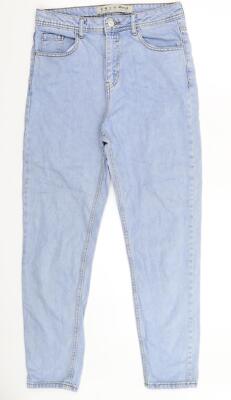 Denim & Co. Damen Blau Baumwollmischung Skinny Jeans Größe 10 L29 Extra-Slim