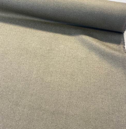 Fauna Linen Bark Taupe Tailored Italian Heavy Upholstery Fabric By the Yard - Picture 4 of 5