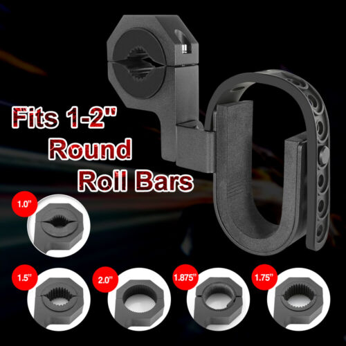 2PCS Rack Holder Hunting Tool Mount Fit 1.0”-2.0" for ATV UTV Golf Cart Utility - Bild 2 von 10