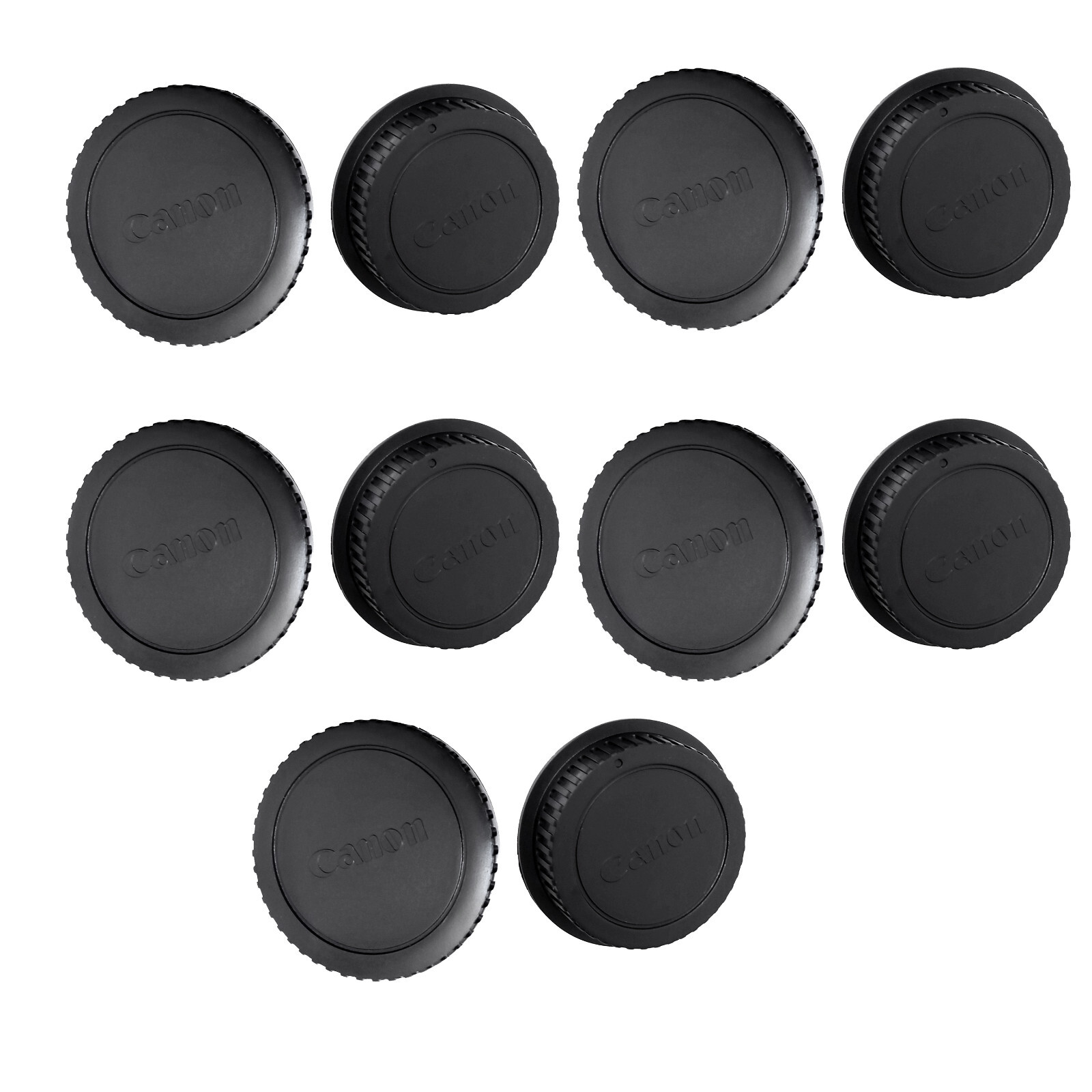 (5 Pcs) Rear Lens Covers Camera Body Caps Canon Rebel T100 T7i T7 T6i