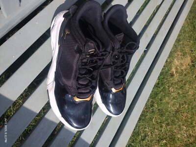 Size 11 - Jordan Max Aura 4 Black Metallic Gold 2023
