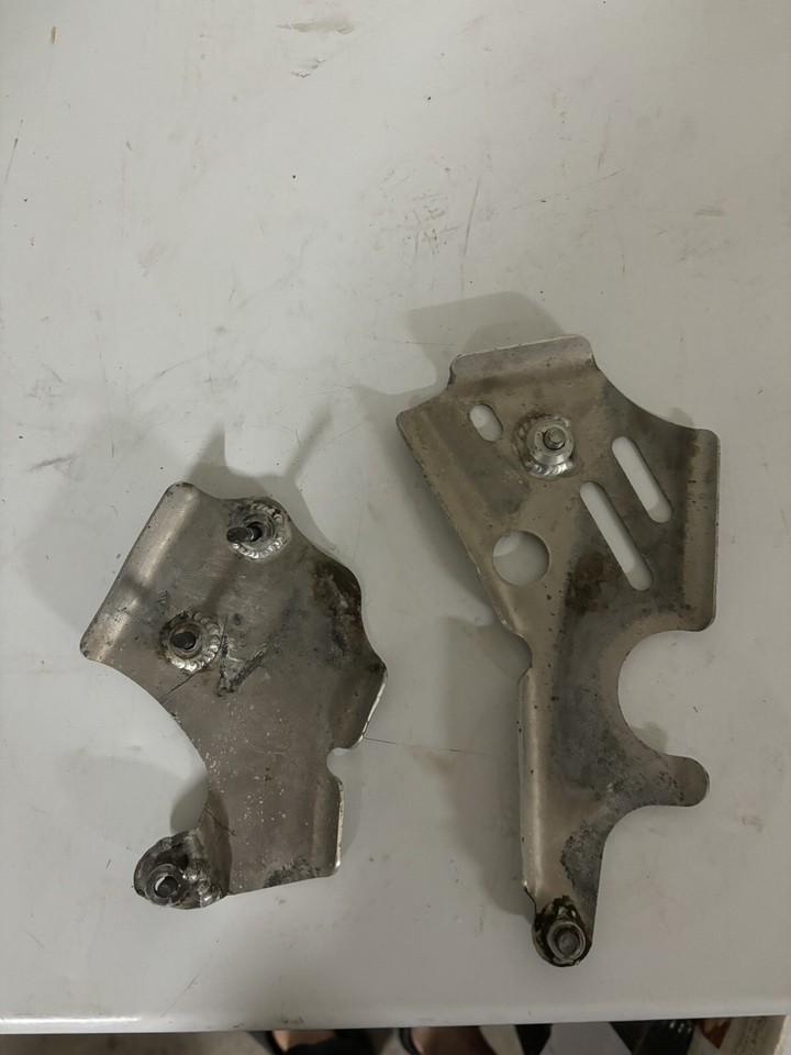 2002 02 Suzuki RM125 RM 125 Carbon Fiber Frame Guards eBay