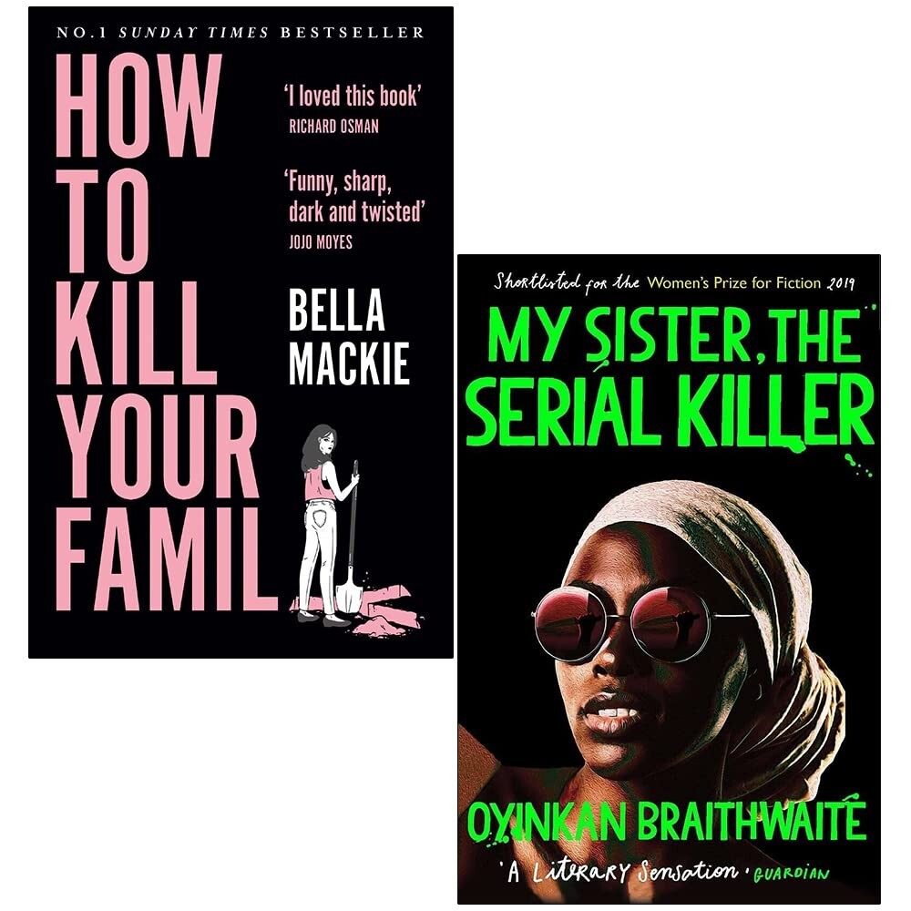 How To Kill Your Family,My Sister,Serial Killer Oyinkan Braithwaite 2 Books Set