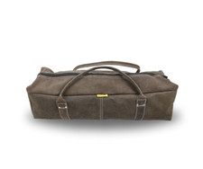 600mm Heavy Duty Leather Contractors Tool Bag Plumbers Pouch