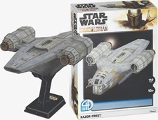 STAR WARS Mandalorian Razor Crest Disney 4D Heavy Paper Model Kit