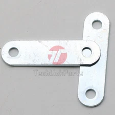 1PCS NEW 45mm Length Metal Repair Mending Flat Fixing Plate Bracket Support /TP