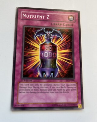 YuGiOh Nutrient Z Card LOD-096 1st Edition | eBay