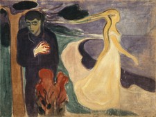 Edvard Munch - Separation Giclee Fine Art Print Reproduction on Canvas 36"