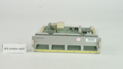 Cisco 4-port 10GE Half-Card w/ X2 interfaces for Catalyst 4900M | WS-X4904-10GE
