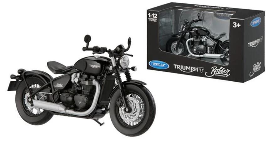 Triumph Motorcycle Bonneville Bobber 1:12 Model Bike MLMA24935 | eBay