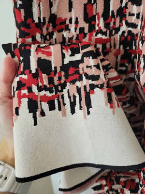 Paule Ka Jacquard Tweed Knit Dress M | eBay