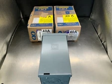 (2) Square D 80437 Outdoor Load Center 40a