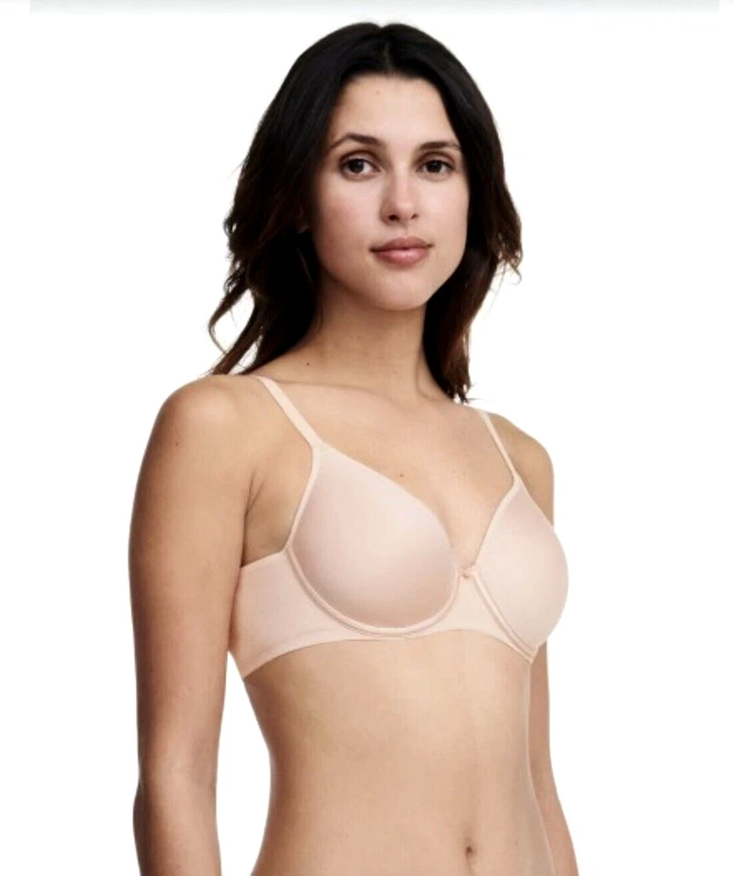 Sujetador Chantelle 18J6 Comfort Chic Cobertura Completa Memoria 40D Desnudo Foto 2 de 4