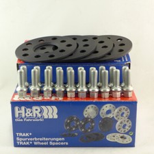 H&R Spurverbreiterung 6/6mm schwarz für W215 CL W216 S-Klasse W220