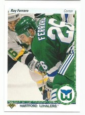 RAY FERRARO 1990-91 UPPER DECK CARD NEAR MINT+ CONDITION