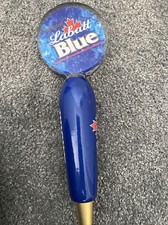 Imported Labatt Blue Beer tap handle for pub bar mancave keg hockey season