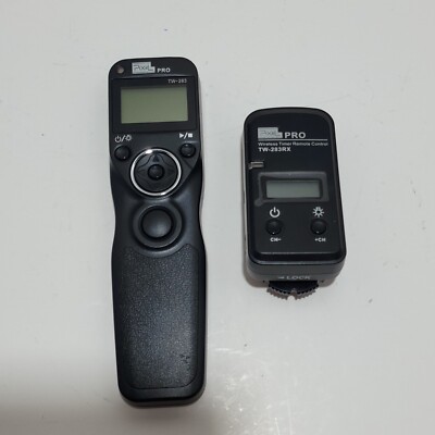PIXEL PRO TW-283 Remote + TW-283RX Wireless Timer Remote Control Set FOR CANON
