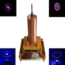 Music Tesla Coil Plasma Speaker Transmission Sound Solid  Power Gold 3.5 Cable