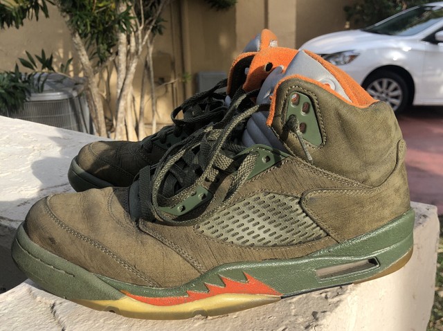 jordan 5 laser black