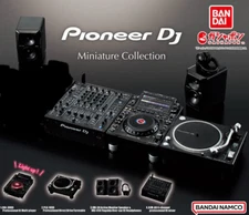 Pioneer DJ Miniature Collection Complete Set of 4 Capsule Toys CDJ-3000 DJM-A9