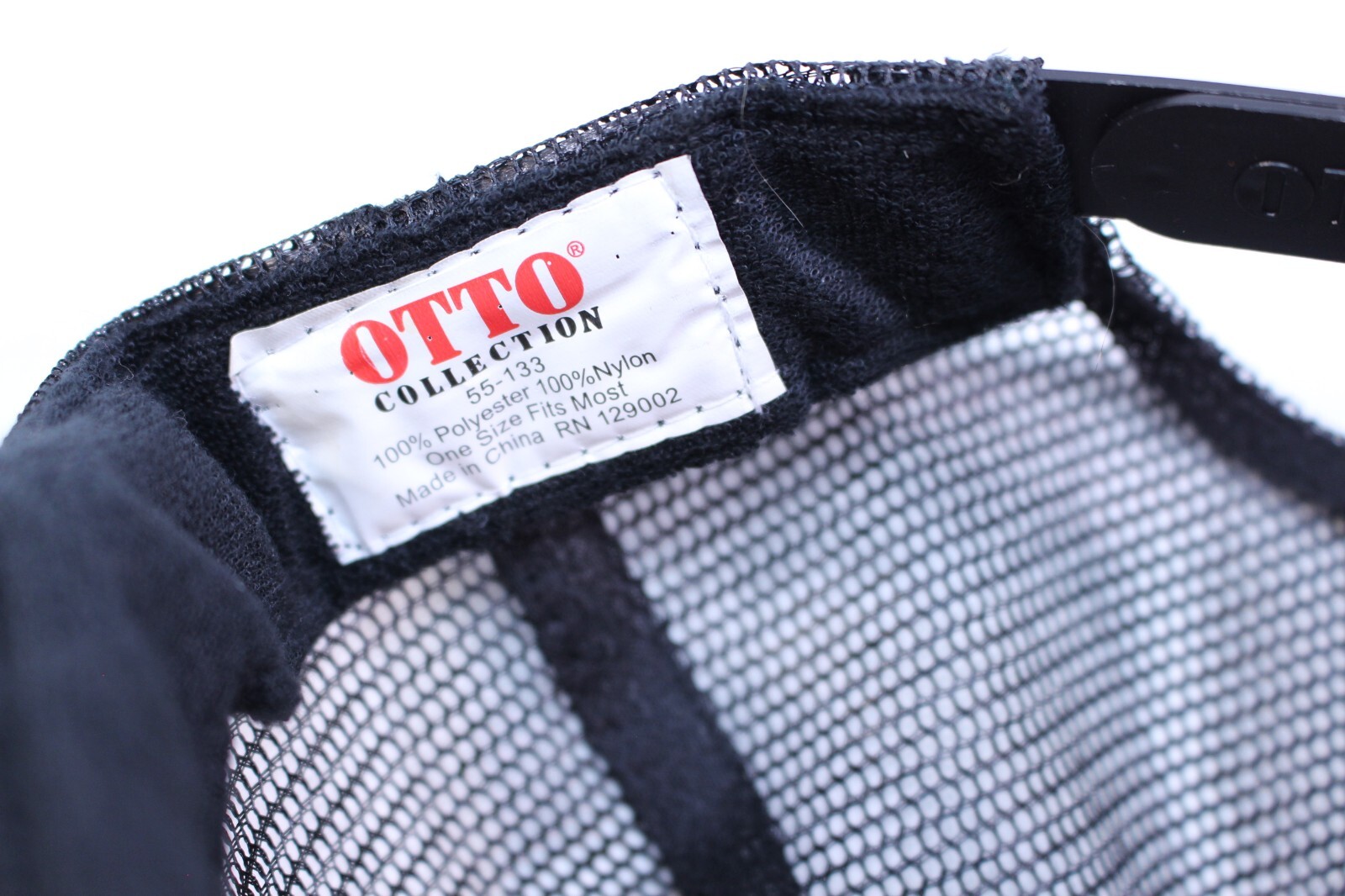 Otto Paddle Holics Mermaid Trucker Hat Cap Mesh Hot Pink Black Rowing Crew