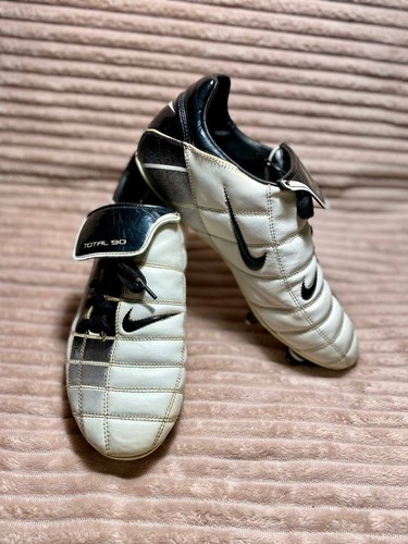 2003 Vintage Nike Total 90 soccer cleats blue/white sz US 8 | eBay
