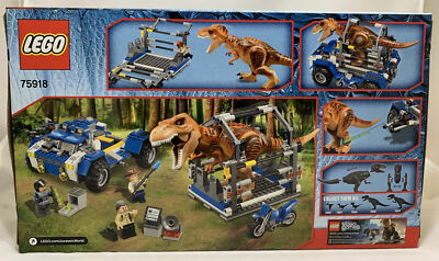 LEGO JURASSIC WORLD T. REX TRACKER SET 75918 | eBay