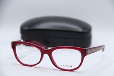 NEW COACH HC 6187 5615 VIOLET GOLD AUTHENTIC EYEGLASSES 52-18