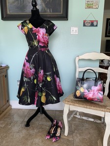 ted baker lemon dress