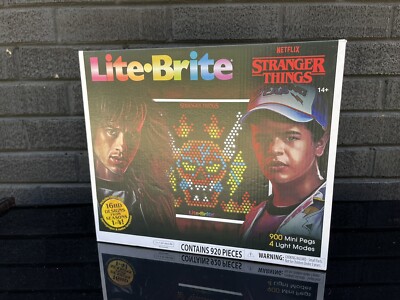 LITE-BRITE NETFLIX STRANGER THINGS SPECIAL EDITION*DEMOGORGON AND  HELLFIRE