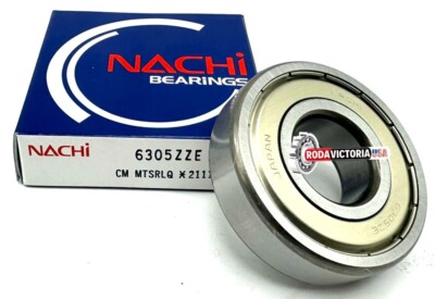 NACHI 6305 ZZE BALL BEARING, METAL SHIELDED 93306 30507 00
