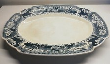 Ancien Plat Société Céramique Maestricht Victoria L 34 Cm Vintage, collection