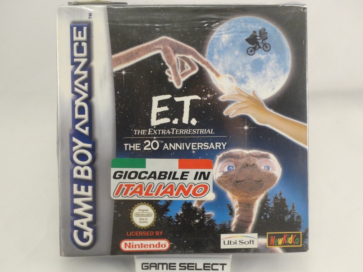 E.T. EXTRA TERRESTRIAL 20th ANNIVERSARY BOARD GAME ET PC CD-ROM 2002