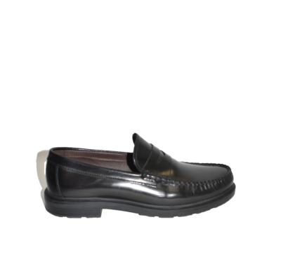 New! M By Bruno Magli Mello Penny Loafer Leather Black Size  display picture 3