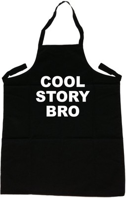 Lustige Schürze Cool Story Bro