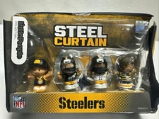 Fisher-Price Little People Collector NFL Steel Curtain Pittsburgh Steelers 4Pack