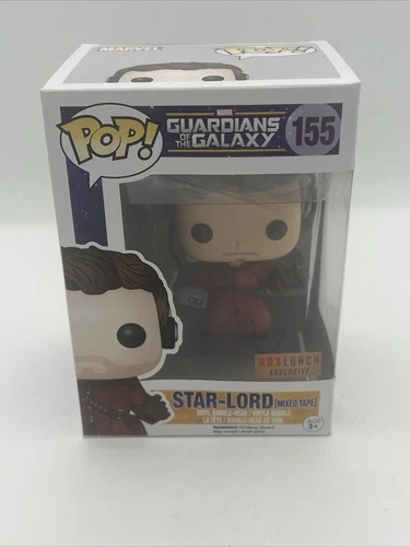 Funko POP! Marvel Guardians of the Galaxy Star-Lord with mix tape #155