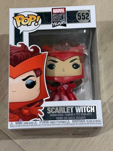 Funko Pop! Marvel 80 year anniversary release- Scarlet Witch #552 metallic box