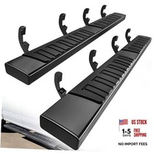 6 Inches Running Boards Compatible with 2019-2026 Chevy Aluminum-6 in