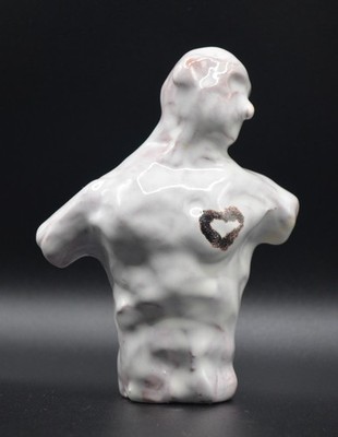 ''Victim of Eros 1'' - Expensive Original Clay sculpture, hand made &glazed.