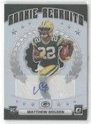 2025 Donruss Optic Matthew Golden Base (RAW)