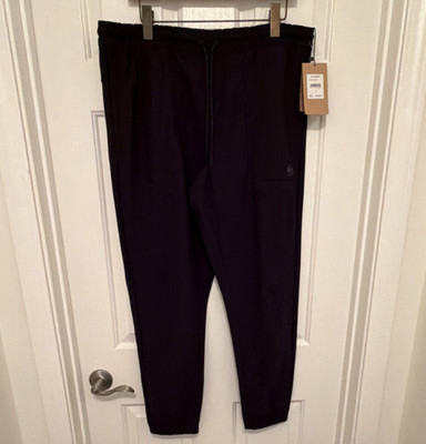 Quiksilver DryFlight Jogger Pants Black Onyx Men s Size L QA16WB035