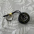 Invicta Racing Tire Wheel Keychain Black Yellow Collectible — photo 2